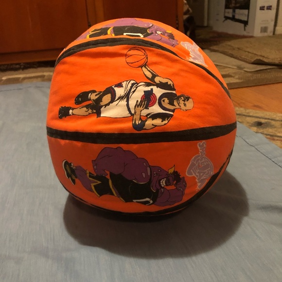 Vintage vintage rare rare space jam Michael Jordan Bugs Bunny basketball pillow - Picture 2 of 7